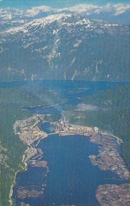 Canada British Columbia Aerial View Ocean Falls