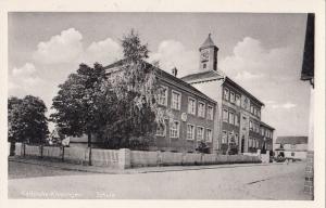 B79805 karlsruhe knielgen schule  germany  front/back image