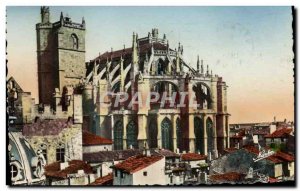 Old Postcard Narbonne The Cathedral