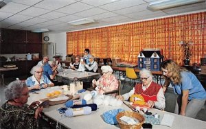 Arts and Crafts at the Masonic Home Burlington, New Jersey Postcard
