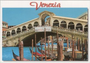 Italy Postcard - Venezia / Venice - Il Ponte Di Rialto RRR1439
