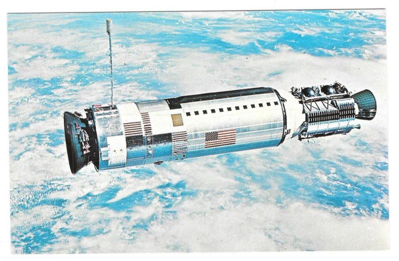 Gemini 12 Spacecraft NASA JFK Space Center Vintage Postcard