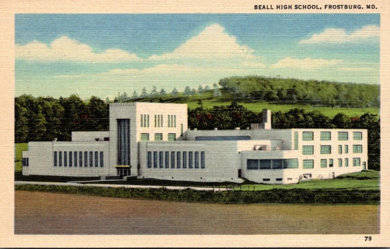 Maryland Frostburg Beall High School
