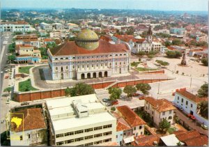 Postcard Brazil Manaus - Aerial view of Amazonas Theatre