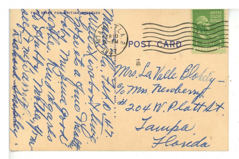 FL - Miami Beach. Looking South from 43rd Street