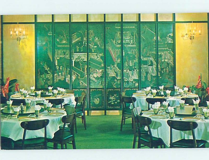 Pre-1980 GOLDEN PAVILION CHINESE RESTAURANT San Francisco California CA G7988