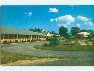 Unused Pre-1980 OLD CARS & PINE CONE MOTEL Kennebunk Maine ME u0221@