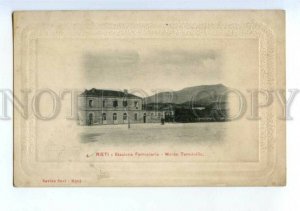 3138462 Italy RIETI Railway Station & Monte Terminillo Vintage