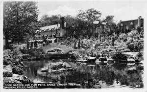 Niagara Falls Canada 1941 RPPC Real Photo Postcard Oakes Garden Theatre