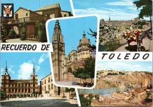 postcard Toledo, Spain - multiview
