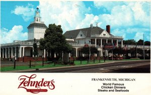 Frankenmuth, Michigan - Dine At Zehnder's - Chicken Dinners - in 1986