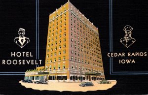 Iowa Cedar Rapids Hotel Roosevelt
