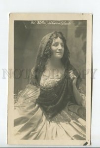 459647 Luise WILLER German OPERA Singer Vintage PHOTO postcard