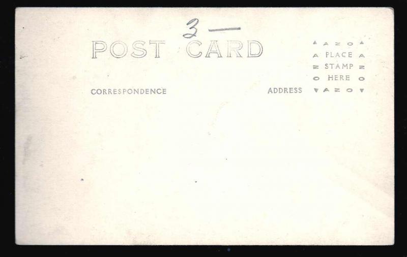 USS Seattle Paravane Real Photo Card unused c1919