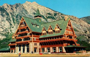 Canada Waterton Lakes National Park Prince Of Wales Hotel 1969