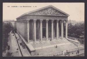 FRANCE, Postcard, Paris, La Madeleine, Church