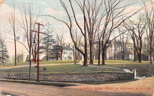 Home of Benjamin F. ButlerLowell, Massachusetts