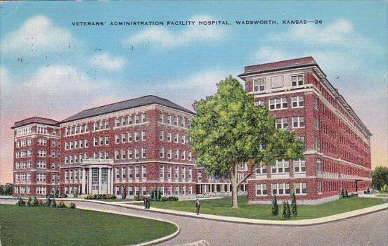 Kansas Wadsworth Veterans Administration Facility Hospital 1940