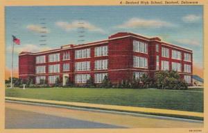 Delaware Seaford High School 1955 Curteich