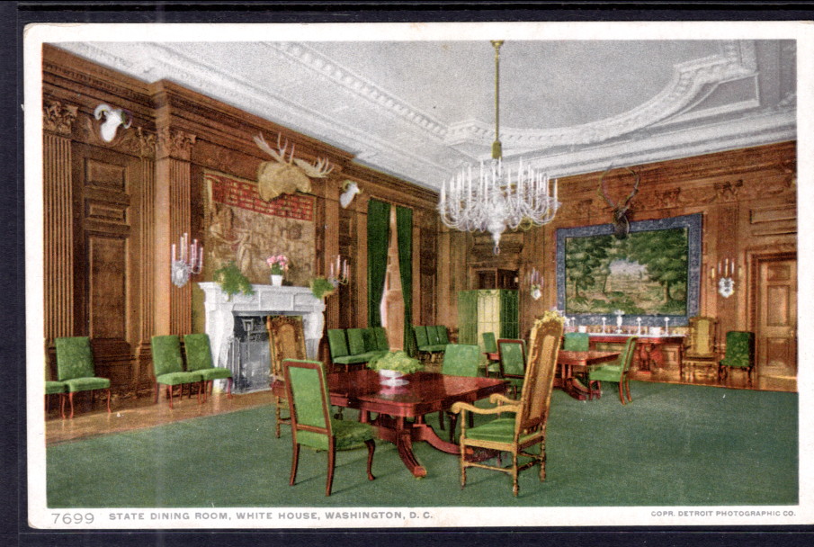 state dining room white house