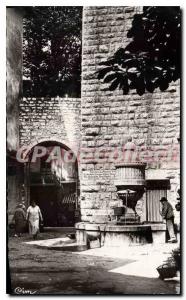 Postcard Old Vence the Beautiful Fountain Peyra