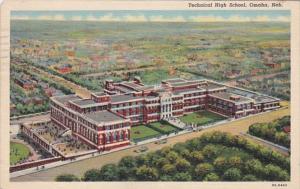 Nebraska Omaha Technical High School 1939 Curteich