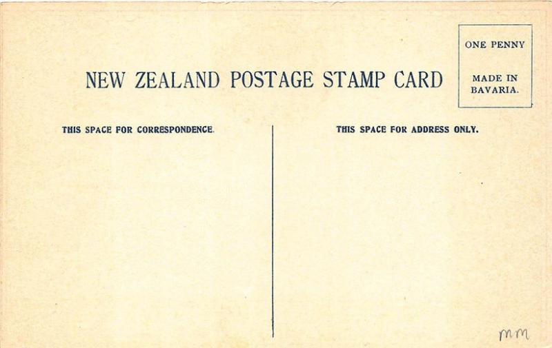 Ottmar Zieher New Zealand Stamp Card #59 Postcard