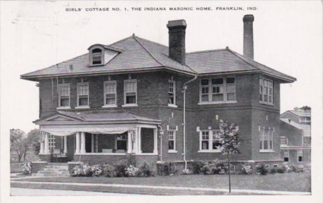 Indiana Franklin Girls' Cottage No 1 The Indiana Masonic Home