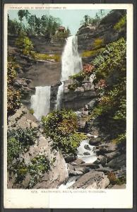 New York, Catskills  - Kaaterskill Falls - Catskill Mountain - Undivided