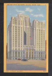 New Post Office,Federal Building,Boston,MA Postcard 