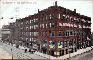 Postcard WI Milwaukee - Plankinton House