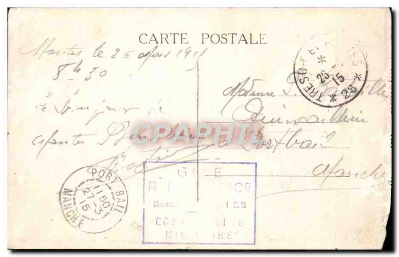 Old Postcard Cherbourg Casino Gardens