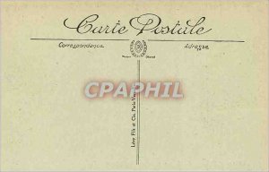 Old Postcard Compiegne The castle Chapel Lounge