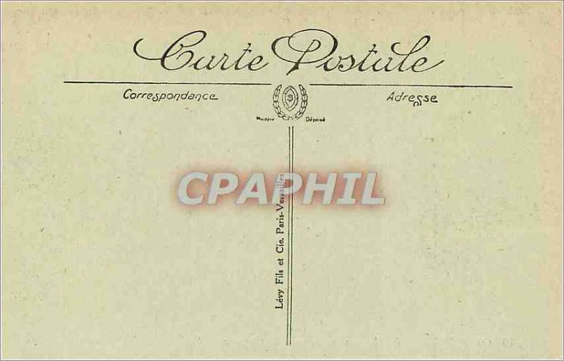 Old Postcard Compiegne The castle Chapel Lounge