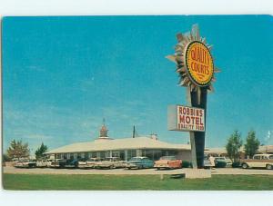 Unused 1950's ROBBINS QUALITY COURT MOTEL & RESTAURANT Vandalia IL u4708@