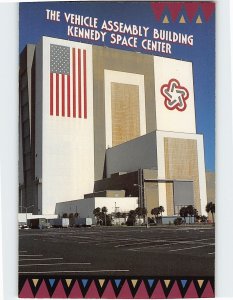 Postcard Vehicle Assembly Building, Kennedy Space Center, Titusville, Florida