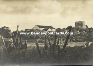 curacao, N.W.I., WILLEMSTAD, Fort Bekenburg, Caracasbaai (1940s) Tijssen RPPC