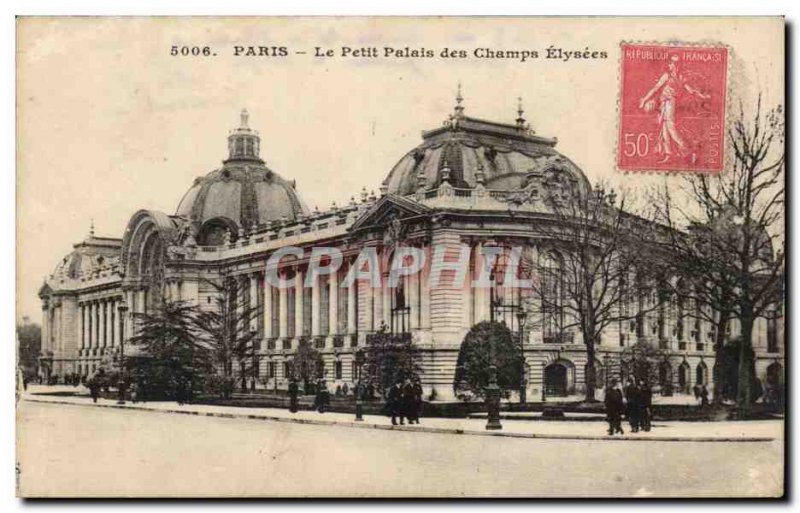 Paris Old Postcard The palace Champs Elysees