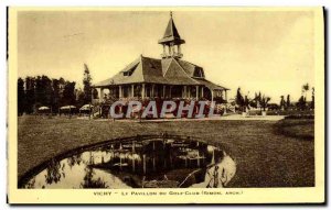 Old Postcard Vichy Golf Club pavilion