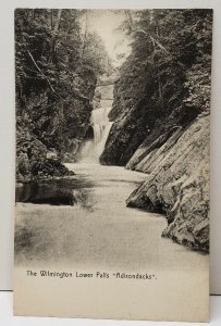 Adirondacks, The Wilmington Lower Falls 1908 Postcard C20