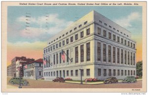 United States Court House And Custom House, Post Office, MOBILE, Alabama, PU-...