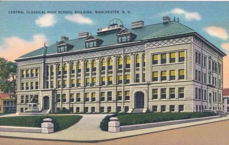 Central Classical High School Building - Manchester NH, New Hampshire - Linen