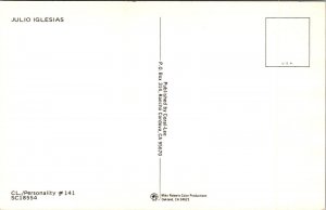 Julio Iglasias Vintage Postcard S69