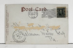 Baltimore, Md. Washington Monument, Mt. Vernon Place - Postcard