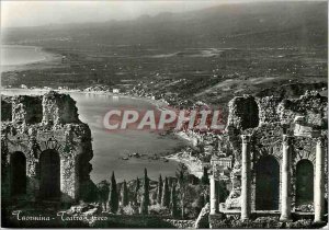 Postcard Modern Taormina Teatro Greco Theater Greque