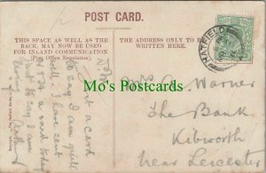 Genealogy Postcard - Warner - The Bank, Kibworth, Nr Leicester   RF8123