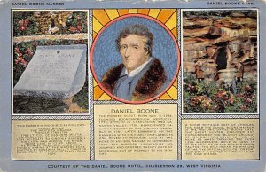 Daniel Boone Marker Charleston, West Virginia USA