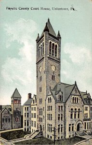 Fayette County Court House Uniontown, Pennsylvania PA  