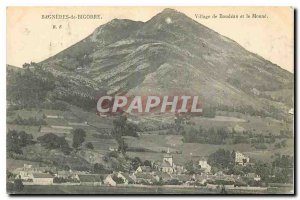 Old Postcard Bagneres de Bigorre Village Baudean and Monne