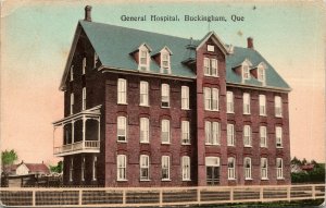 Postcard QC Buckingham General Hospital 1909 M63